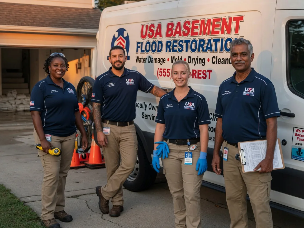 Basement Flood Cleanup company in Kenefic, OK